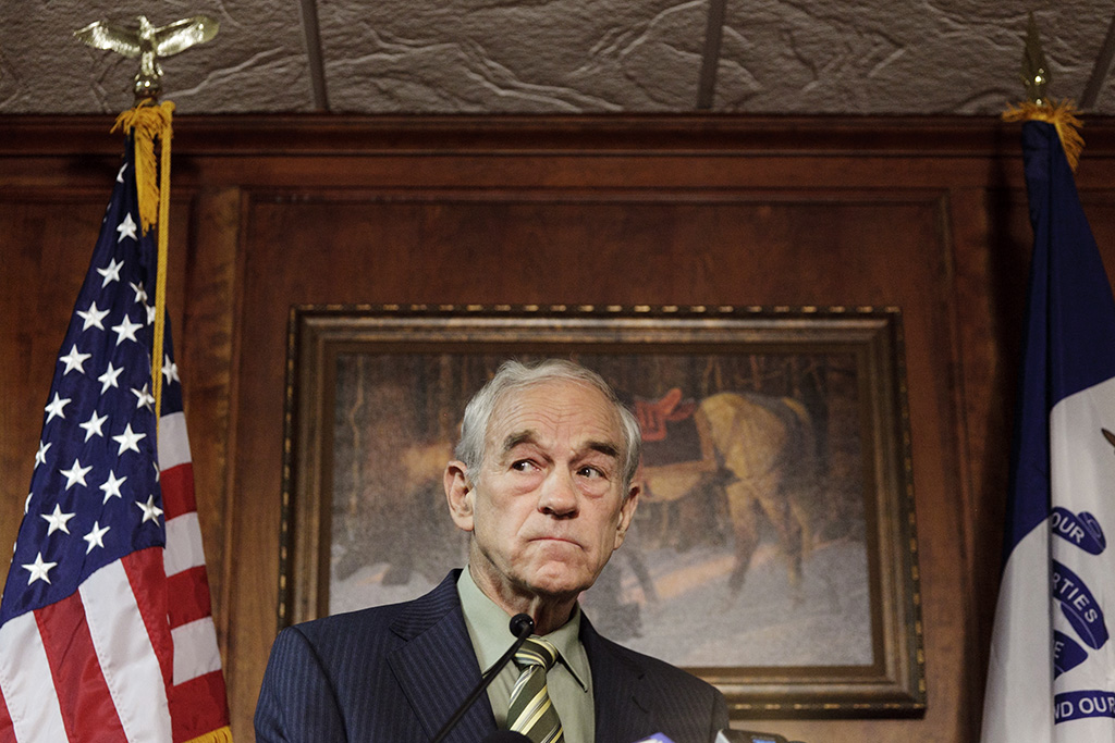 Photo of the Day: Ron Paul in Iowa