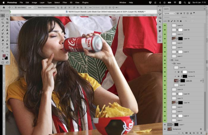 FIFA World Cup Image Retouching Project